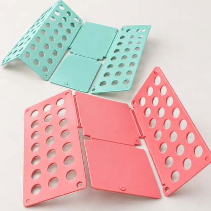 👶 Nursery Essential | Baby Clothes Folding Organizer Board | Space-Saving Wardrobe Storage Tool | Newborn Gift | Adjustable Foldable Clothing Sorter