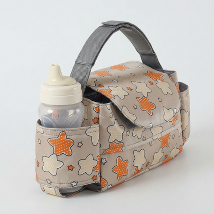 👜 Multi-Function | Durable Oxford Fabric Stroller Organizer Bag | Baby Travel & Nursery Storage | New Parents | Large Capacity Portable Hanging Design