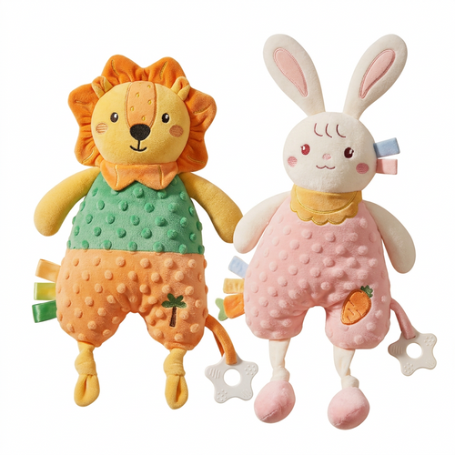 🧸 Baby Favorite | Plush Comfort Toy | Nursery Nap Companion | New Parent Gift | Adorable Animal Design